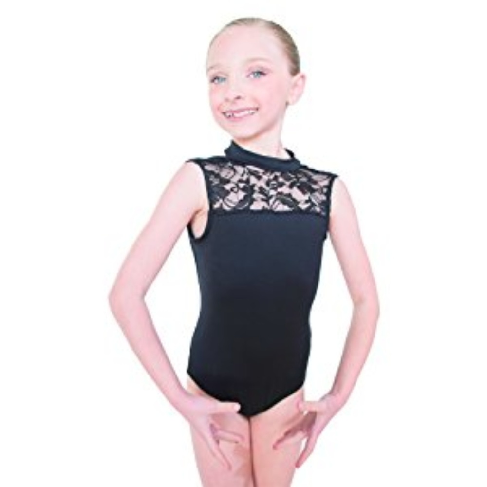 HDW Dancewear Lace Turtleneck Leotard